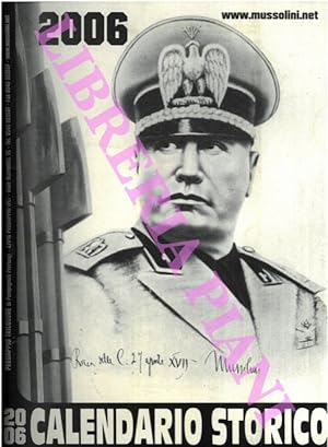 Mussolini. Calendario storico. 2006
