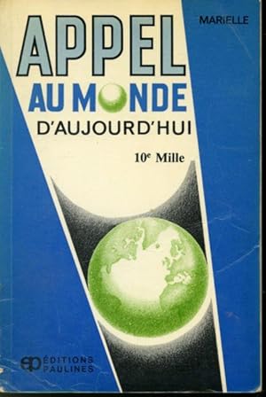 Seller image for Appel au monde d'aujourd'hui : Marielle for sale by Librairie Le Nord
