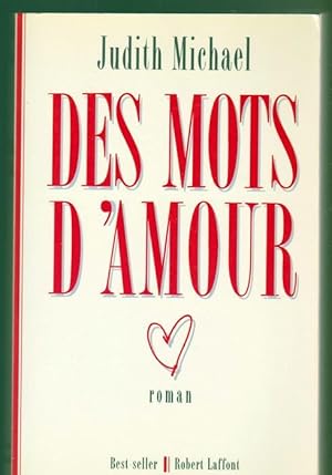 Bild des Verkufers fr Des mots d'amour zum Verkauf von Livres Norrois