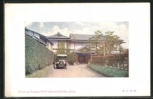 Ansichtskarte Japan, Yanagiya Hotel Ishiyama Lake Biwa