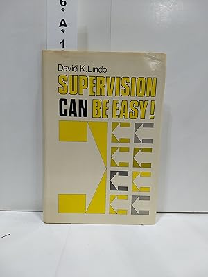 Seller image for Supervision Can Be Easy! for sale by Fleur Fine Books