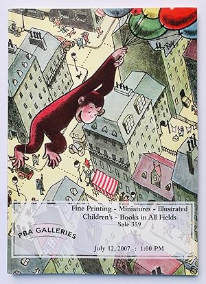 PBA Galleries Sale 359: Fine Printing, Miniatures, Illustrated, Children's, Books in All Fields, ...