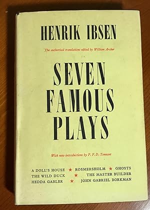 Immagine del venditore per Seven Famous Plays venduto da Dan Pope Books