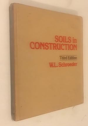 Seller image for Soils in construction for sale by Once Upon A Time