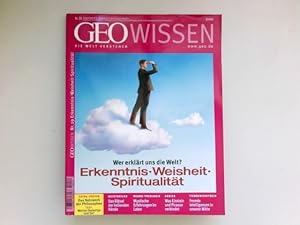 Bild des Verkufers fr Erkenntnis, Weisheit, Spiritualitt : [Mitarb. dieser Ausg. Klaus Bachmann .] / Geo Wissen ; Nr. 29. zum Verkauf von Antiquariat Buchhandel Daniel Viertel