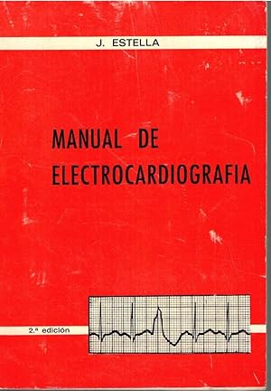 Imagen del vendedor de MANUAL DE ELECTROCARDIOGRAFA a la venta por Librera Dilogo