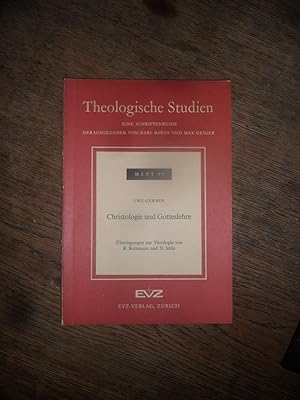 Christologie und Gotteslehre. Überlegungen zur Theologie von R. Bultmann und D. Sölle.