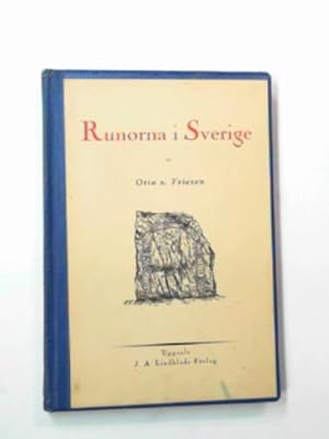 Image du vendeur pour Runorna i Sverige mis en vente par Cotswold Internet Books