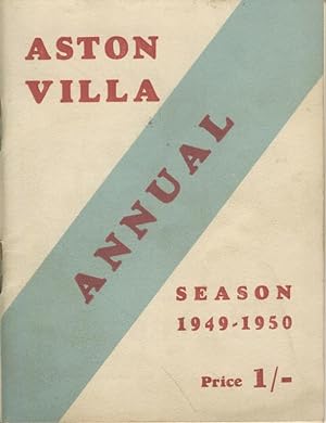 Bild des Verkufers fr ASTON VILLA FOOTBALL CLUB OFFICIAL HANDBOOK 1949-50 zum Verkauf von Sportspages