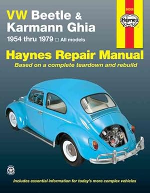 Imagen del vendedor de Vw Beetle & Karmann Ghia Automotive Repair Manual a la venta por GreatBookPricesUK