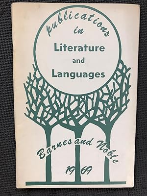 Publications in Literature and Languages, 1969 (Sales Catalog)