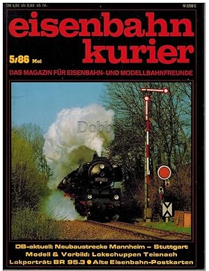 Seller image for Eisenbahn Kurier 5/86. Das Magazin fr Eisenbahn- und Modellbahnfreunde. for sale by Dobben-Antiquariat Dr. Volker Wendt