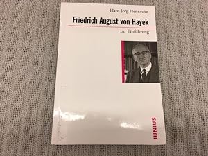Bild des Verkufers fr Friedrich August von Hayek zur Einfhrung zum Verkauf von Genossenschaft Poete-Nscht