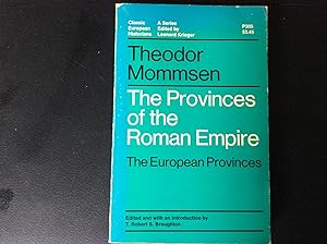 Image du vendeur pour The Provinces of the Roman Empire: The European Provinces mis en vente par Margaret Bienert, Bookseller