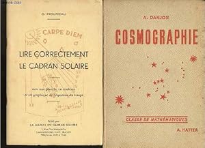 Imagen del vendedor de Cosmographie - Classe de mathmatiques+ Lire correctement le Cadran solaire a la venta por Le-Livre