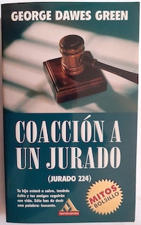 Imagen del vendedor de Coaccin a un jurado (Jurado 224) a la venta por Librera Ofisierra