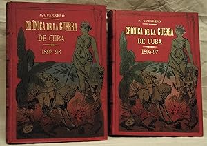 Image du vendeur pour Crnica de la guerra de Cuba. 1895-96 Con los datos suministrados por los corresponsales de Habana y New York y documentos adquiridos al efecto. mis en vente par LLIBRERIA RODES