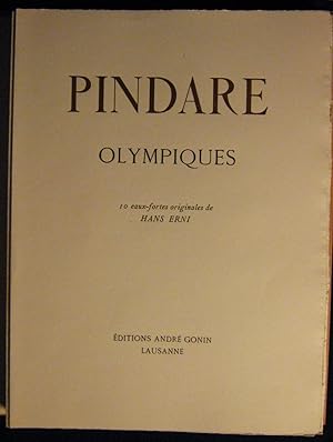 Image du vendeur pour OLYMPIQUES. 10 eaux-fortes originales de Hans Erni mis en vente par Librairie de l'Univers