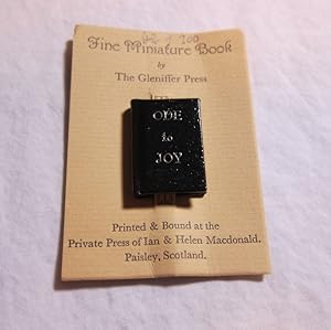 Imagen del vendedor de Ode to Joy a la venta por The Book Lair, ABAA