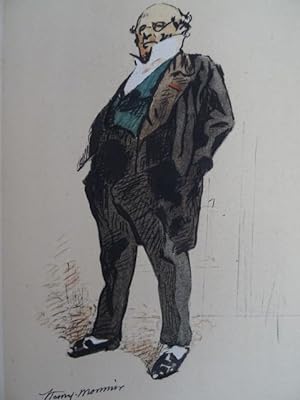Henry Monnier (1799-1877). L'Art et la Vie Romantiques. Paris, Floury, 1931. 3 Bll., 290 S., 1 Bl...
