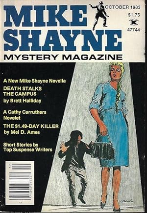 Image du vendeur pour MIKE SHAYNE MYSTERY MAGAZINE: October, Oct. 1983 mis en vente par Books from the Crypt