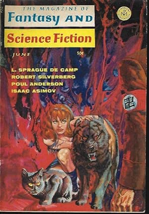 Bild des Verkufers fr The Magazine of FANTASY AND SCIENCE FICTION (F&SF): June 1969 zum Verkauf von Books from the Crypt