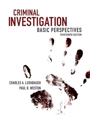 Seller image for Criminal Investigation : Basic Perspectives for sale by GreatBookPricesUK