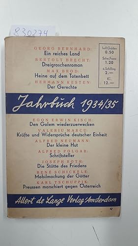 Jahrbuch 1934/35.