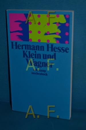 Bild des Verkufers fr Klein und Wagner : Novelle Suhrkamp-Taschenbuch , 116 zum Verkauf von Antiquarische Fundgrube e.U.