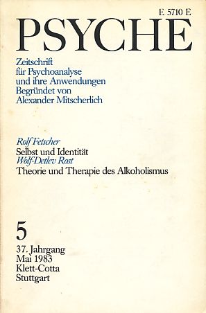 Seller image for Psyche 37. Jahrgang 1983, Heft 5. for sale by Fundus-Online GbR Borkert Schwarz Zerfa