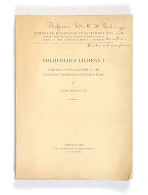 Foliicolous Lichens I. A revision of the taxonomy of the obligately Foliicolous, Lichenized Fungi...