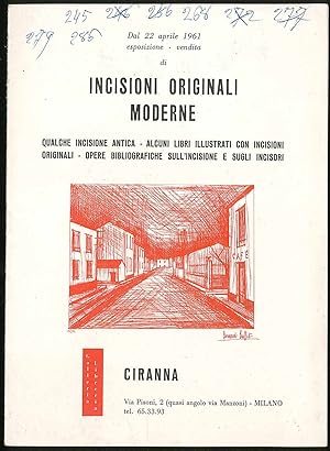 Immagine del venditore per Dal 22 Aprile 1961 esposizione-vendita di incisioni originali moderne venduto da Sergio Trippini