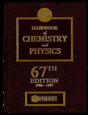 Bild des Verkufers fr Crc Handbook of Chemistry and Physics zum Verkauf von Sergio Trippini
