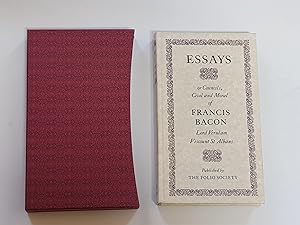 Seller image for Essays or Counsels, Civil and Moral for sale by Our Kind Of Books