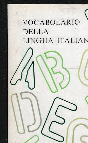 Seller image for Vocabolario della lingua italiana for sale by Laboratorio del libro