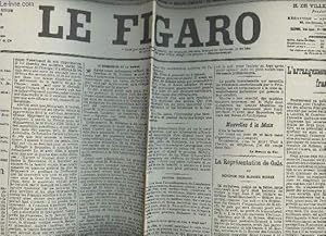 Seller image for A la une - Fac-simil 17- vol.1 -Le Figaro 50e anne 3e srie n100 sam. 9 avril 1904- M. de Fersen- La commission de la Marine- Nouvelles  la Main - La reprsentation de Gala au bnfice des blesss russes - L'arrangement franco-anglais. for sale by Le-Livre