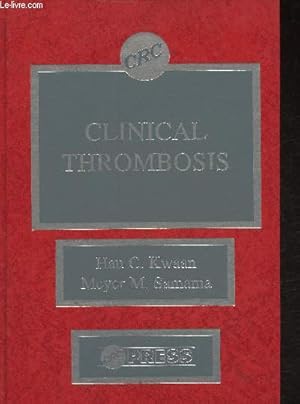 Seller image for Clinical thrombosis for sale by Le-Livre