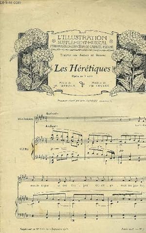 Image du vendeur pour L'illustration, supplment musical au n 3262 du 2 septembre 1905 mis en vente par Le-Livre