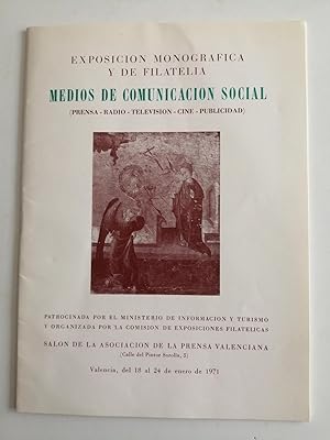 Exposición Monográfica y de Filatelia Medios de Comunicación Social (prensa, radio, televisión, c...