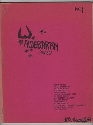 Bild des Verkufers fr Aldebaran Review 1 (1967) - includes handwritten cover note to David Meltzer from John Oliver Simon zum Verkauf von Philip Smith, Bookseller