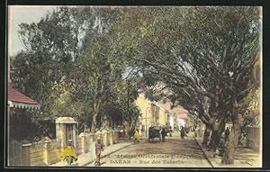 Ansichtskarte Dakar, Rue des Essaris