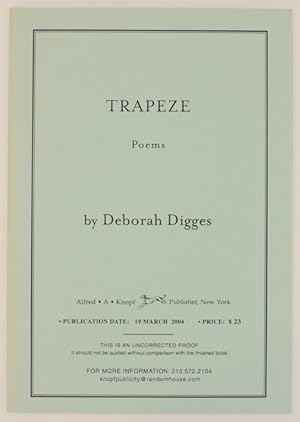 Immagine del venditore per Trapeze venduto da Jeff Hirsch Books, ABAA