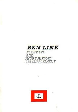 Seller image for BEN LINE - Supplement for sale by Jean-Louis Boglio Maritime Books