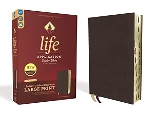 Immagine del venditore per Life Application Study Bible : New International Version, Burgundy, Bonded Leather, Red Letter Edition venduto da GreatBookPrices