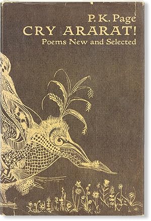 Immagine del venditore per Cry Ararat! Poems New and Selected venduto da Lorne Bair Rare Books, ABAA