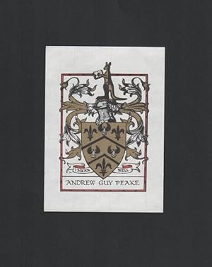 Seller image for Australian Bookplate produced by Joan Harris for Andrew Guy Peake. for sale by Time Booksellers
