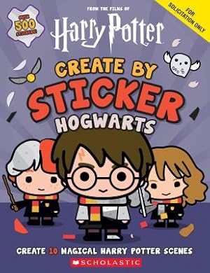 Seller image for Harry Potter: Create by Sticker: Hogwarts (Paperback or Softback) for sale by BargainBookStores