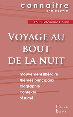 Imagen del vendedor de Fiche de lecture Voyage au bout de la nuit de Louis-Ferdinand C�line (Analyse litt�raire de r�f�rence et r�sum� complet) (Paperback or Softback) a la venta por BargainBookStores