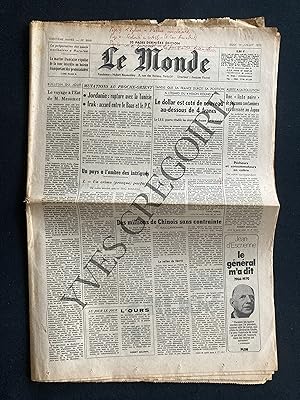 Image du vendeur pour LE MONDE-N8868-JEUDI 19 JUILLET 1973-DELMARLE mis en vente par Yves Grgoire