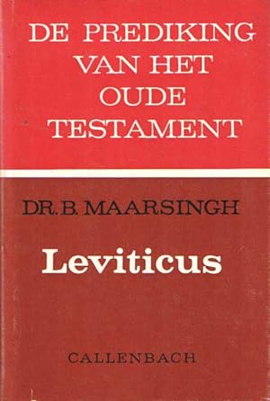 Seller image for Leviticus. De prediking van het Oude Testament for sale by Bij tij en ontij ...